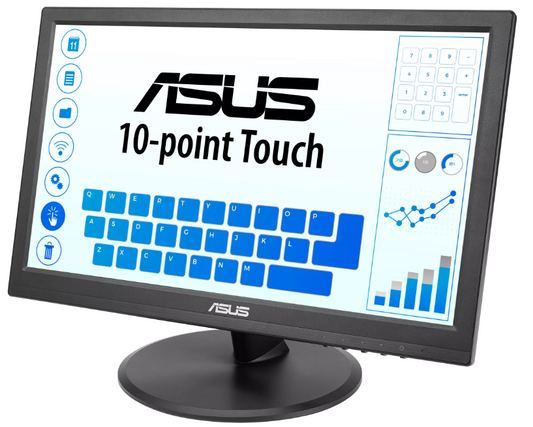 ASUS VT168HR Touch Monitor - 15.6 Inch (1366x768), 10-point Touchscreen