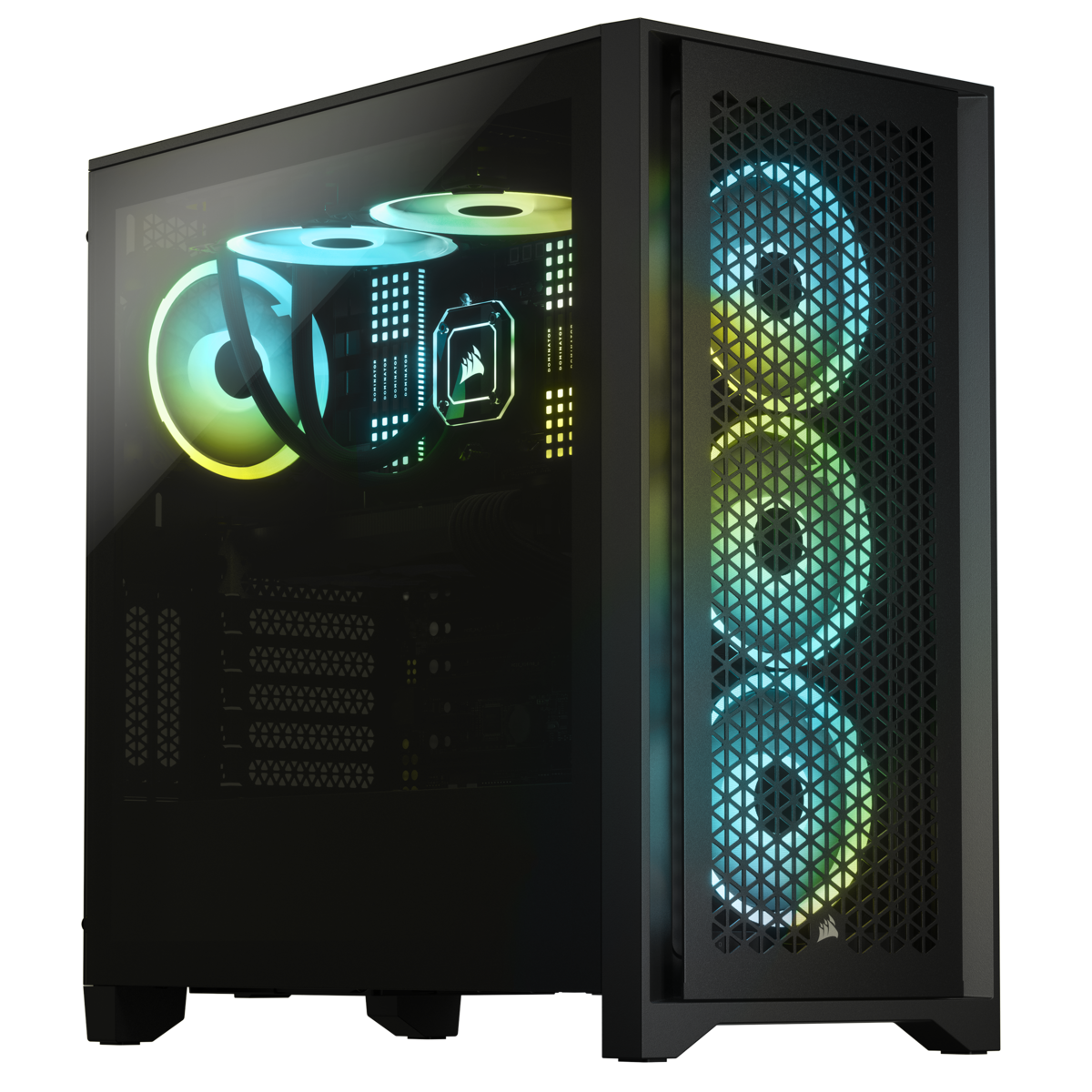 CORSAIR 4000D AIRFLOW Tempered Glass Mid-Tower ATX Case — Black