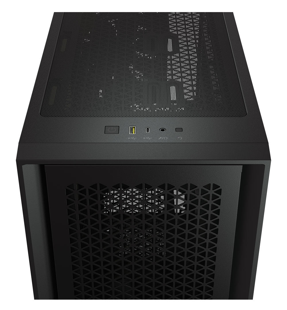 CORSAIR 4000D AIRFLOW Tempered Glass Mid-Tower ATX Case — Black
