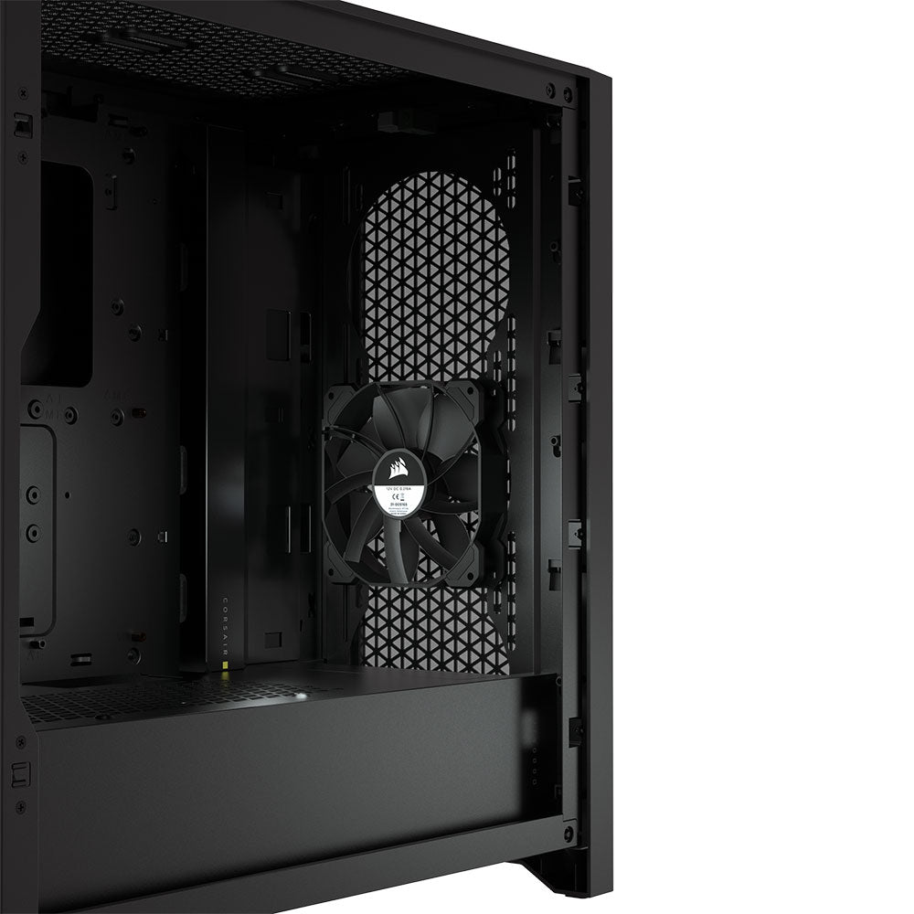 CORSAIR 4000D AIRFLOW Tempered Glass Mid-Tower ATX Case — Black