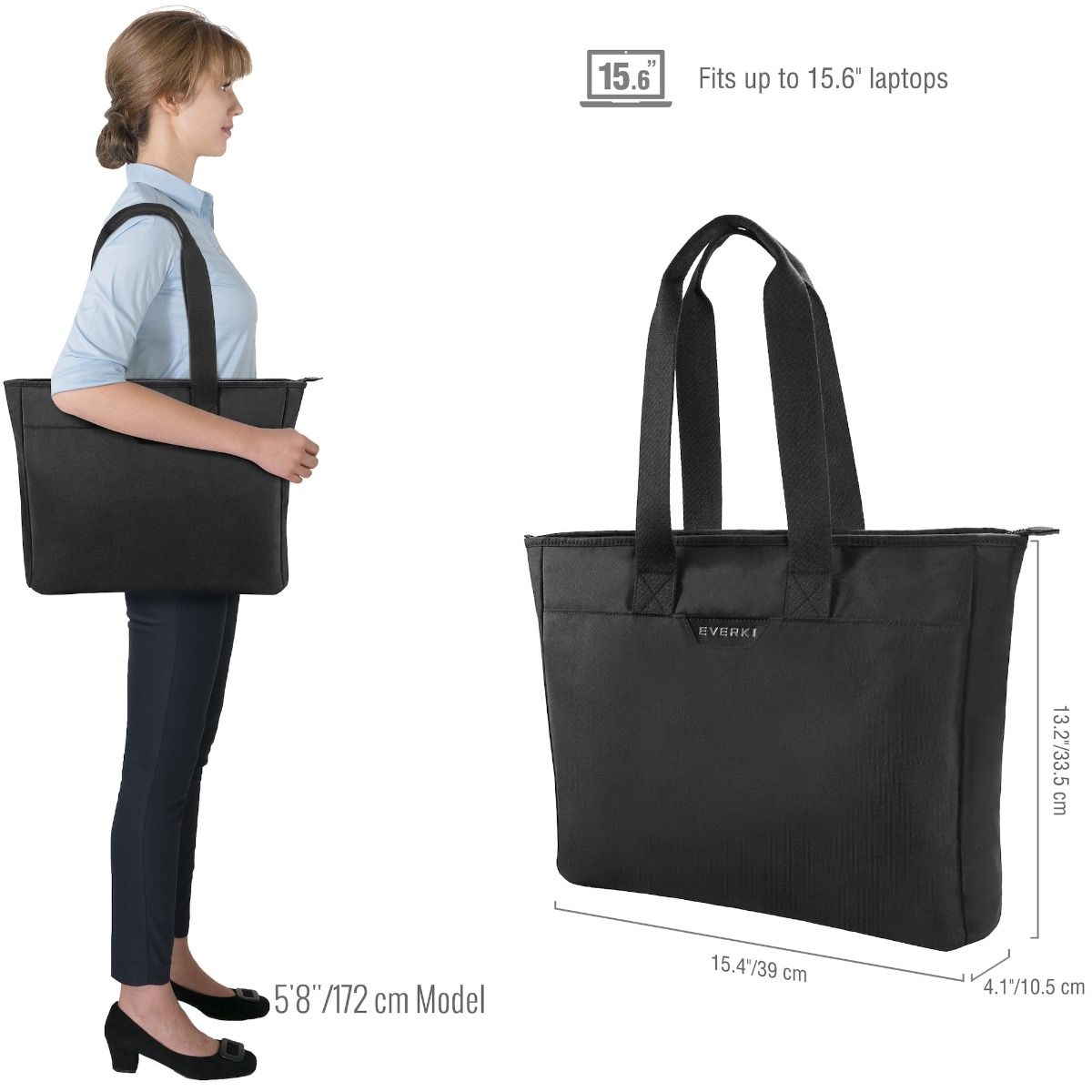 EVERKI Business - 15.6 Inch Laptop Woman's Tote