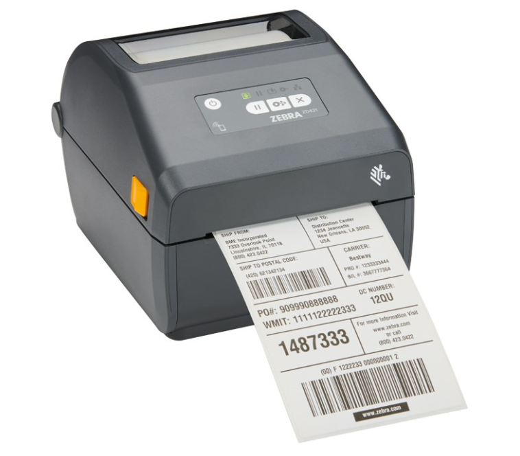Zebra ZD421 Direct Thermal Label Printer - USB