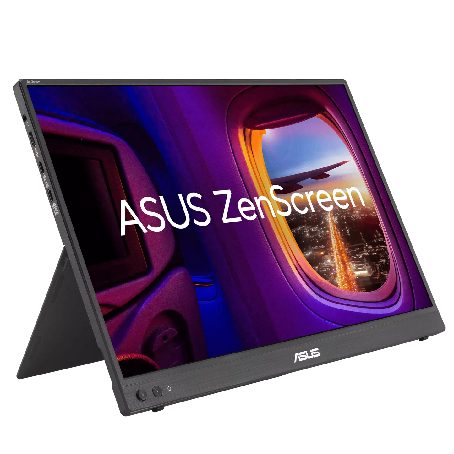ASUS ZenScreen MB16FC Portable Monitor – 16" WUXGA IPS, 75Hz, USB‑C & Mini HDMI