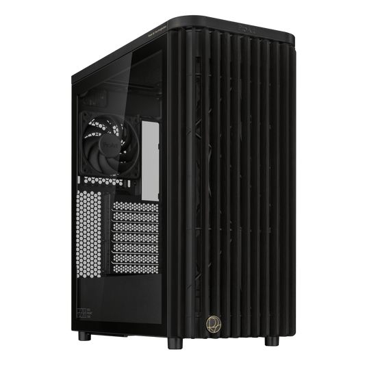 ASUS ProArt PA401 Wood Edition Chassis with Tempered Glass Panel