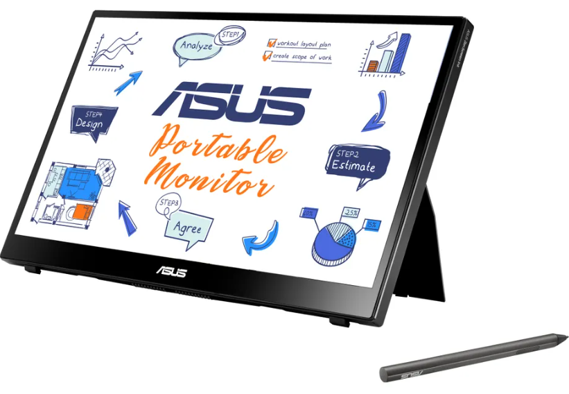 ASUS ZenScreen Ink MB14AHD portable monitor – 14-inch