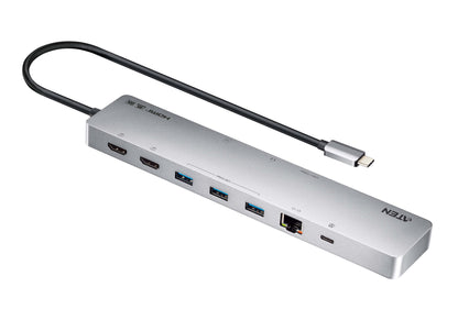 ATEN UH3240 USB-C Multiport Dock with Power Pass-Through