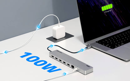 ATEN UH3240 USB-C Multiport Dock with Power Pass-Through
