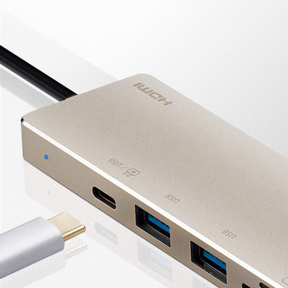 ATEN USB-C 6-in-1 Mini Dock with Power Pass-Through