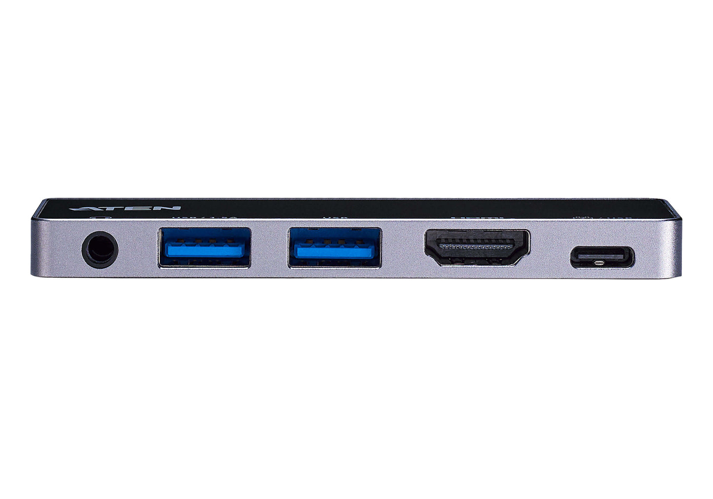 ATEN USB-C Travel Dock with Power Pass-Through