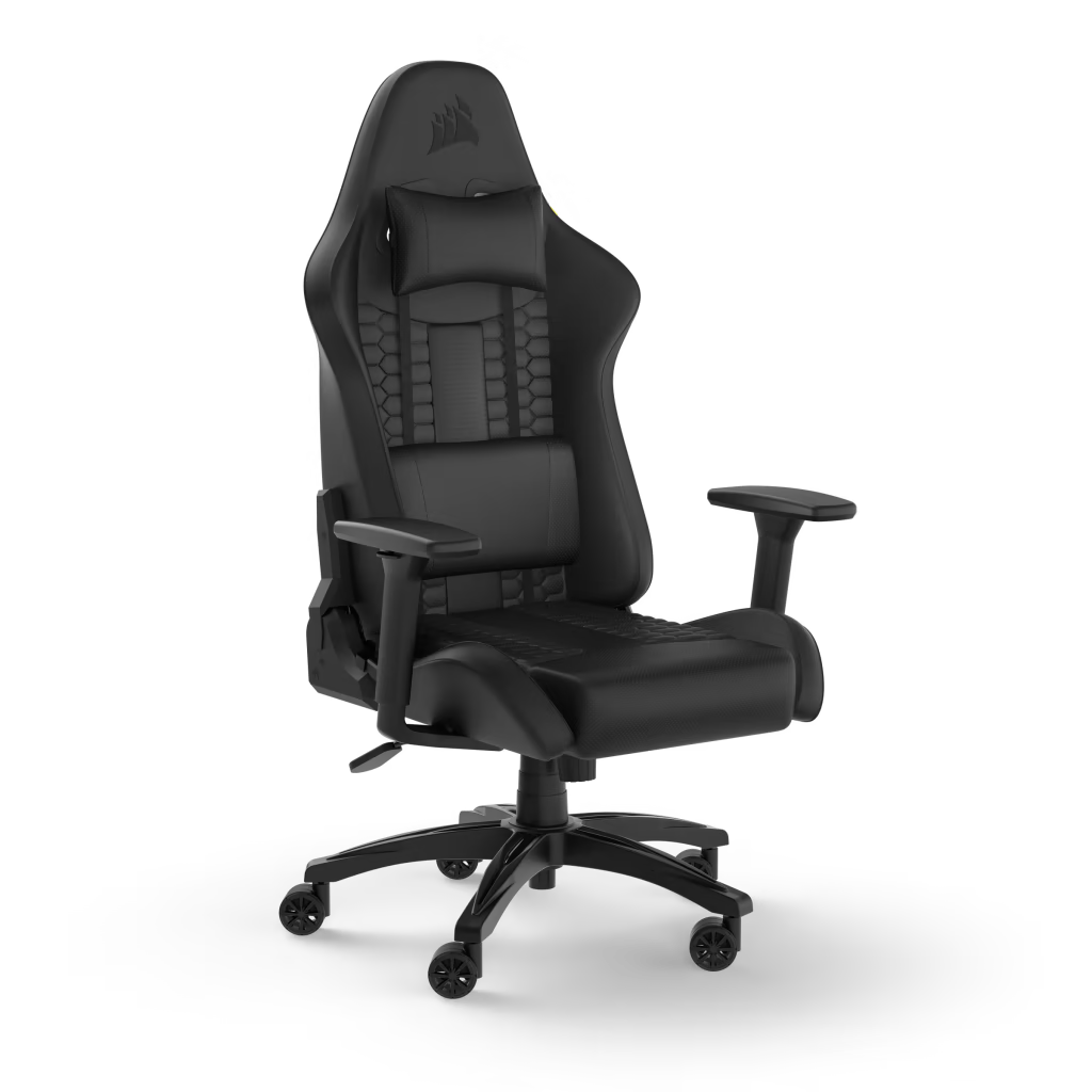 Corsair TC100 RELAXED Gaming Chair - Leatherette Black