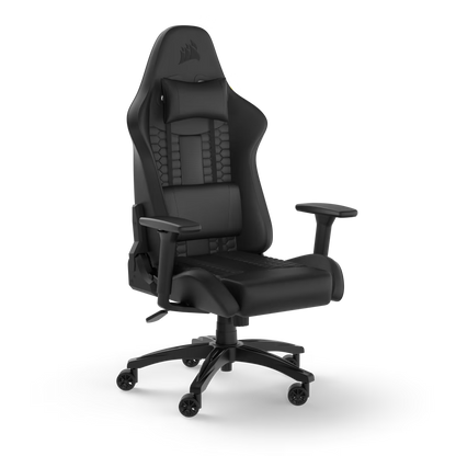Corsair TC100 RELAXED Gaming Chair - Leatherette Black