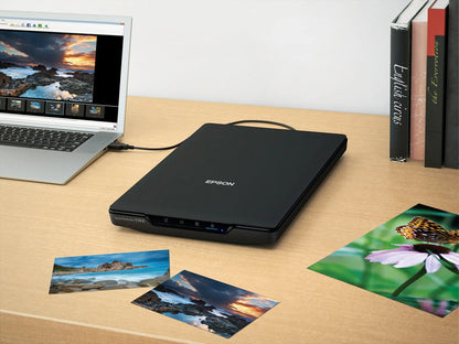 Epson Perfection V39II Photo & Document Scanner  4800dpi  USB Powered