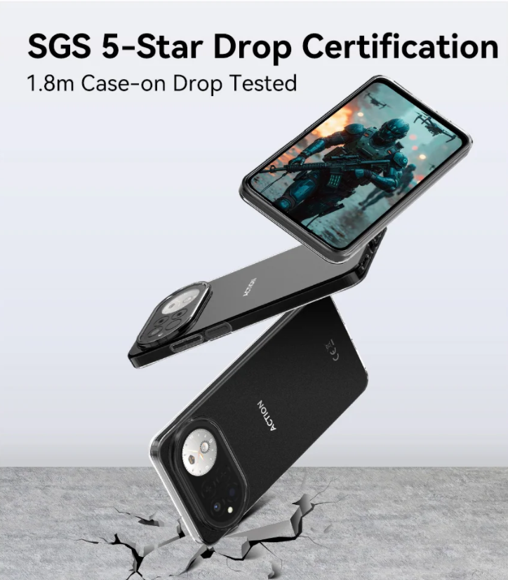 F150 ACTION 15 Rugged Smartphone – 6.67" HD, Dual Display, 18GB RAM, 256GB Storage, IP68/IP69K Waterproof, 48MP Camera, 5100mAh Battery