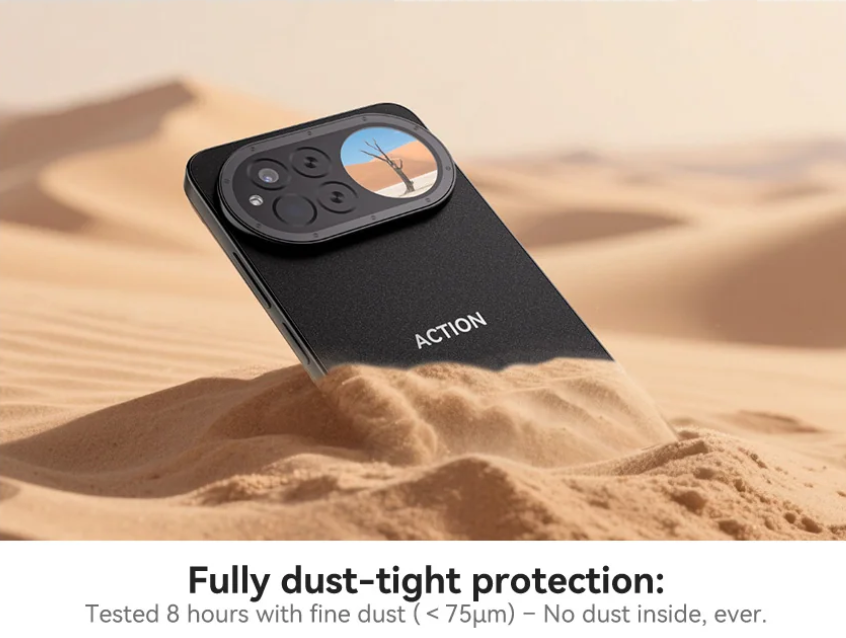 F150 ACTION 15 Rugged Smartphone – 6.67" HD, Dual Display, 18GB RAM, 256GB Storage, IP68/IP69K Waterproof, 48MP Camera, 5100mAh Battery