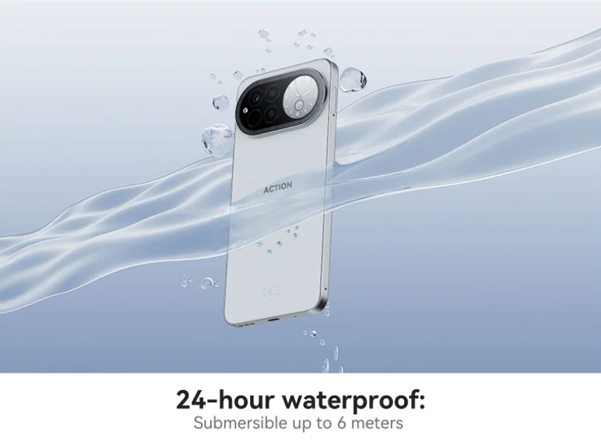 F150 ACTION 15 Rugged Smartphone – 6.67" HD, Dual Display, 18GB RAM, 256GB Storage, IP68/IP69K Waterproof, 48MP Camera, 5100mAh Battery