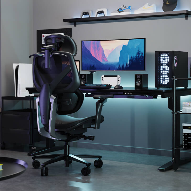 ThunderX3 FLEX PRO Ergonomic Chair – Mesh Black
