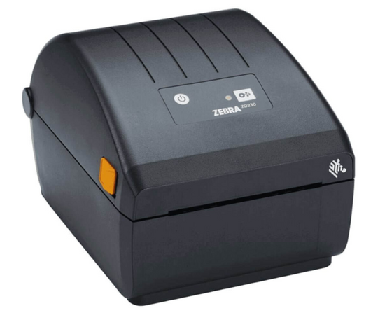 Zebra ZD230 Direct Thermal Printer – 203 dpi, USB & Ethernet, EZPL, 4?inch Desktop Label Printer