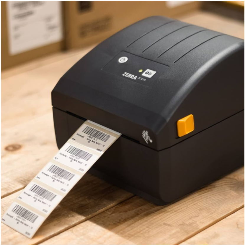Zebra ZD230 Direct Thermal Printer – 203 dpi, USB & Ethernet, EZPL, 4‑inch Desktop Label Printer
