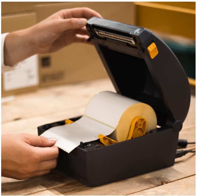 Zebra ZD230 Direct Thermal Printer – 203 dpi, USB & Ethernet, EZPL, 4‑inch Desktop Label Printer